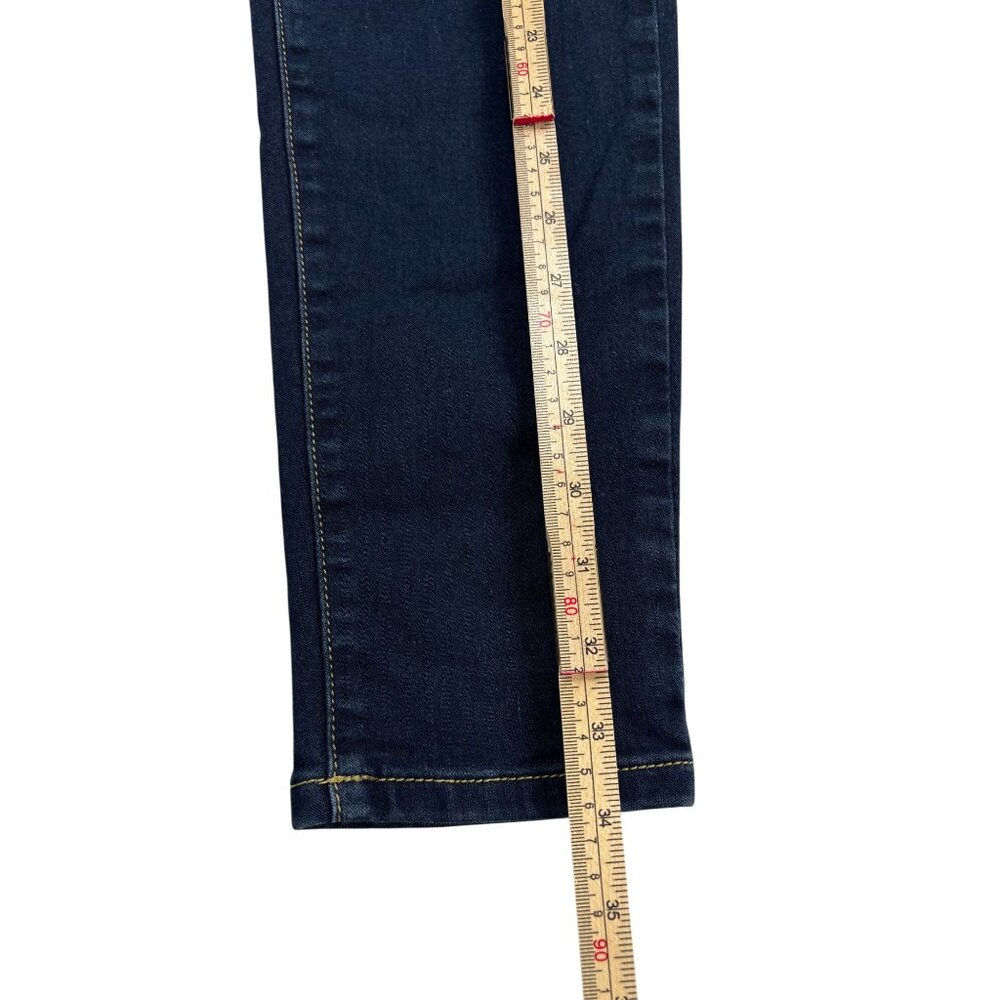 Michael Kors Izzy Skinny Ankle Jeans Size 10 Dark Wash Womens Denim Pants - Picture 4 of 12